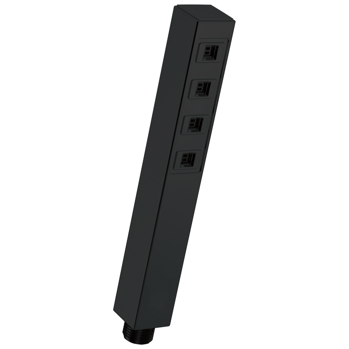 DELTA Universal Showering Components H2OKINETIC Single-Setting Hand Shower — Matte Black