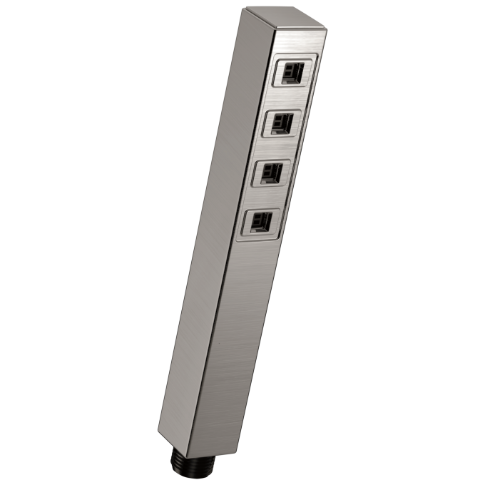 DELTA Universal Showering Components H2OKINETIC Single-Setting Hand Shower — Lumicoat® Stainless