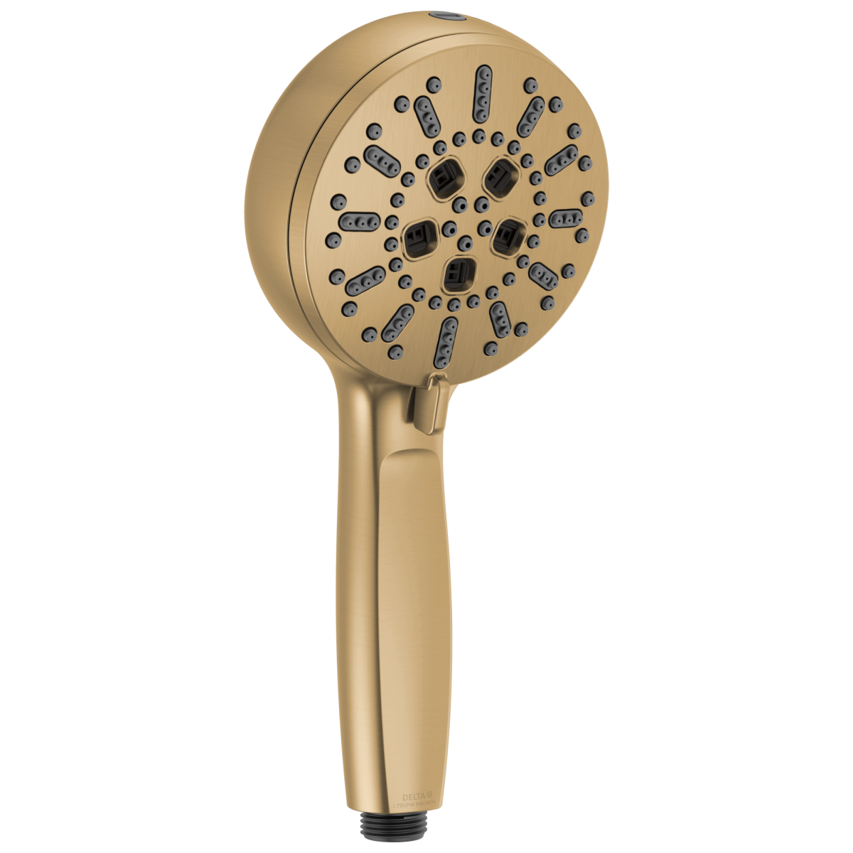DELTA Universal Showering Components 7-Setting Hand Shower with Cleaning Spray — Lumicoat® Champagne Bronze