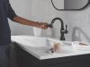 DELTA Cassidy Single Handle Pull Down Bathroom Faucet — Matte Black