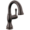 DELTA Cassidy Single Handle Pull Down Bathroom Faucet — Venetian Bronze