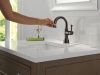 DELTA Cassidy Single Handle Pull Down Bathroom Faucet — Venetian Bronze