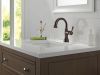 DELTA Cassidy Single Handle Pull Down Bathroom Faucet — Venetian Bronze