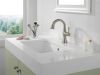 DELTA Cassidy Single Handle Pull Down Bathroom Faucet — Stainless