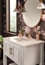 DELTA Cassidy Single Handle Bathroom Faucet — Champagne Bronze