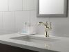 DELTA Cassidy Single Handle Bathroom Faucet — Polished Nickel