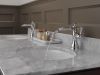 DELTA Cassidy Single Handle Channel Bathroom Faucet — Chrome