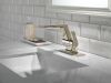 DELTA Pivotal Single Handle Bathroom Faucet — Lumicoat® Polished Nickel