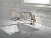 DELTA Pivotal Single Handle Bathroom Faucet — Lumicoat® Polished Nickel