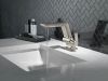 DELTA Pivotal Single Handle Bathroom Faucet — Lumicoat® Stainless