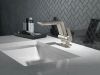 DELTA Pivotal Single Handle Bathroom Faucet — Lumicoat® Stainless