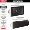 DELTA Universal Showering Components Unilateral Digital Steam Package — Venetian Bronze
