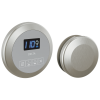 DELTA Universal Showering Components Round Steam Package — Lumicoat® Stainless
