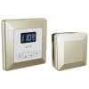 DELTA Universal Showering Components Square Steam Package — Lumicoat® Polished Nickel