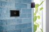 DELTA Universal Showering Components Square Digital Steam Package — Lumicoat® Black Stainless
