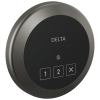 DELTA Universal Showering Components Round Exterior Steam Control — Lumicoat® Black Stainless