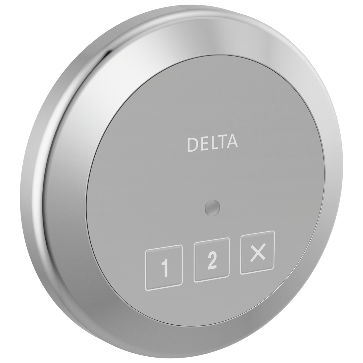 DELTA Universal Showering Components Round Exterior Steam Control — Lumicoat® Chrome