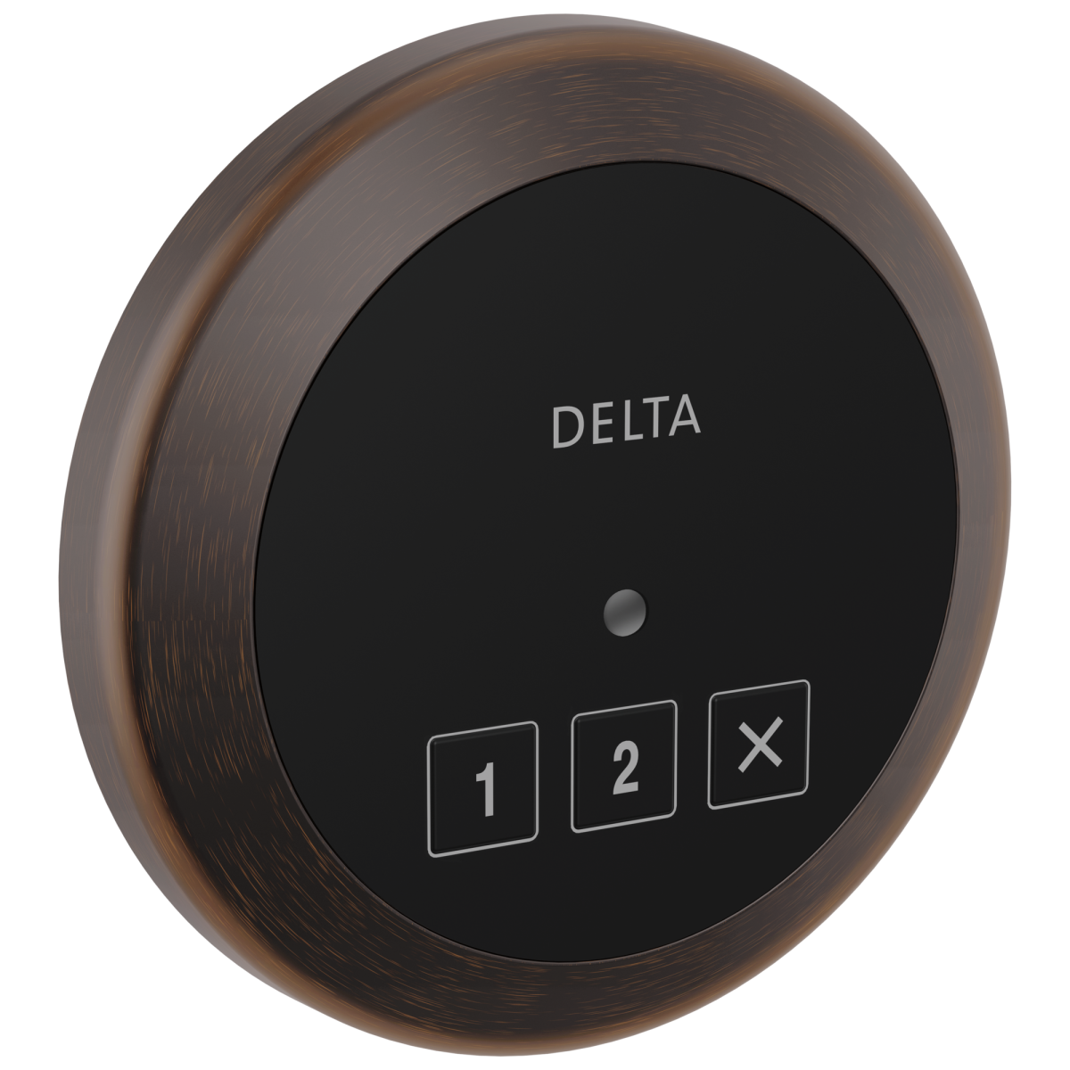 DELTA Universal Showering Components Round Exterior Steam Control — Venetian Bronze