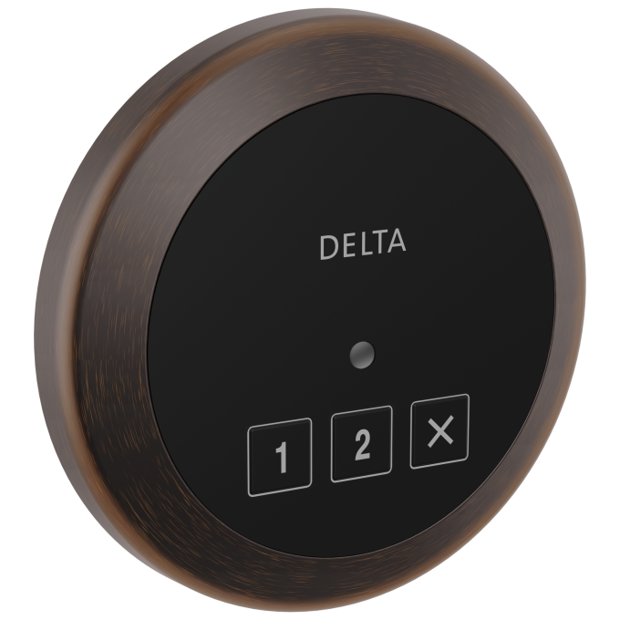 DELTA Universal Showering Components Round Exterior Steam Control — Venetian Bronze