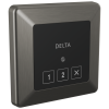 DELTA Universal Showering Components Square Exterior Steam Control — Lumicoat® Black Stainless