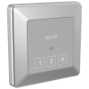 DELTA Universal Showering Components Square Exterior Steam Control — Lumicoat® Chrome