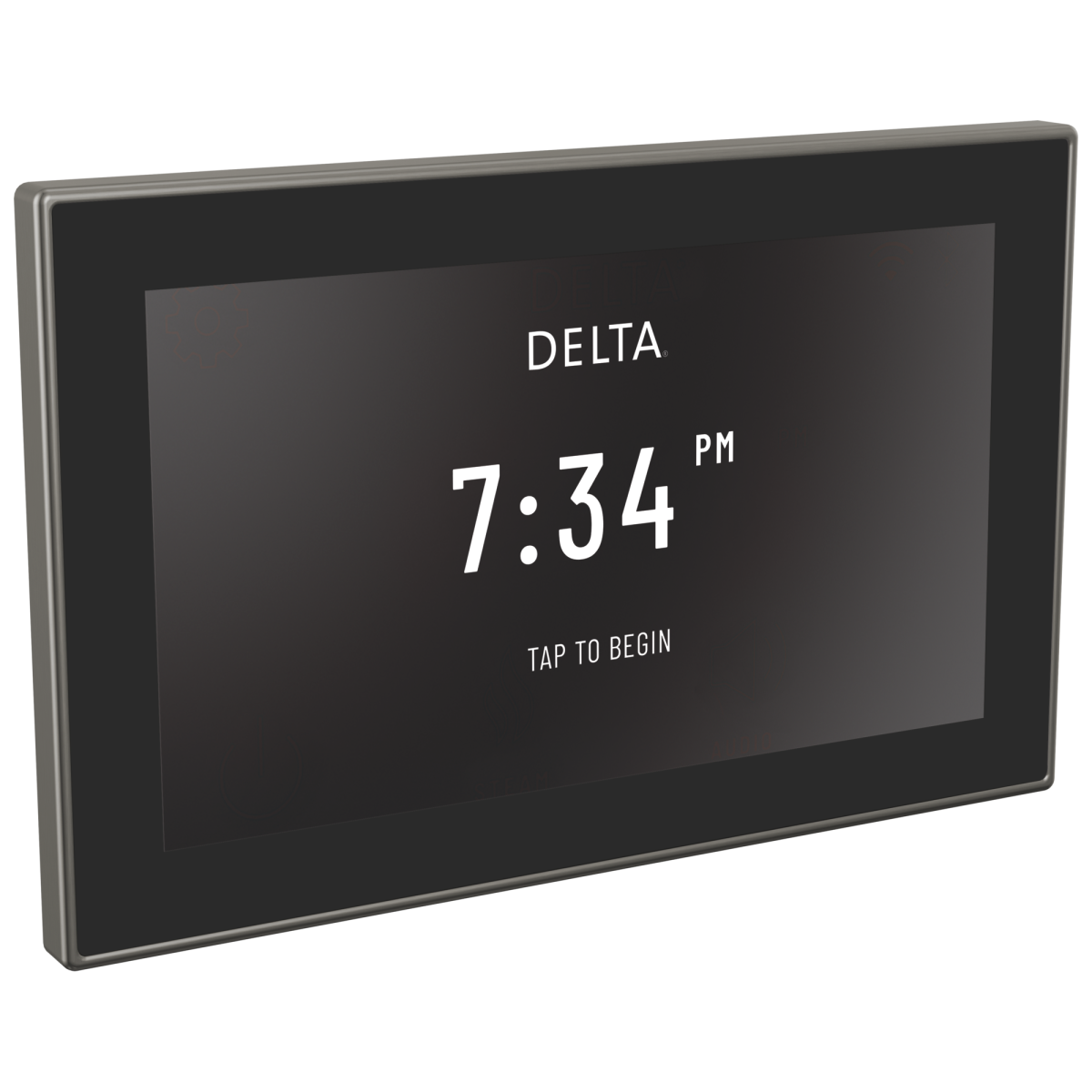 DELTA Universal Showering Components Digital Interface — Lumicoat® Black Stainless