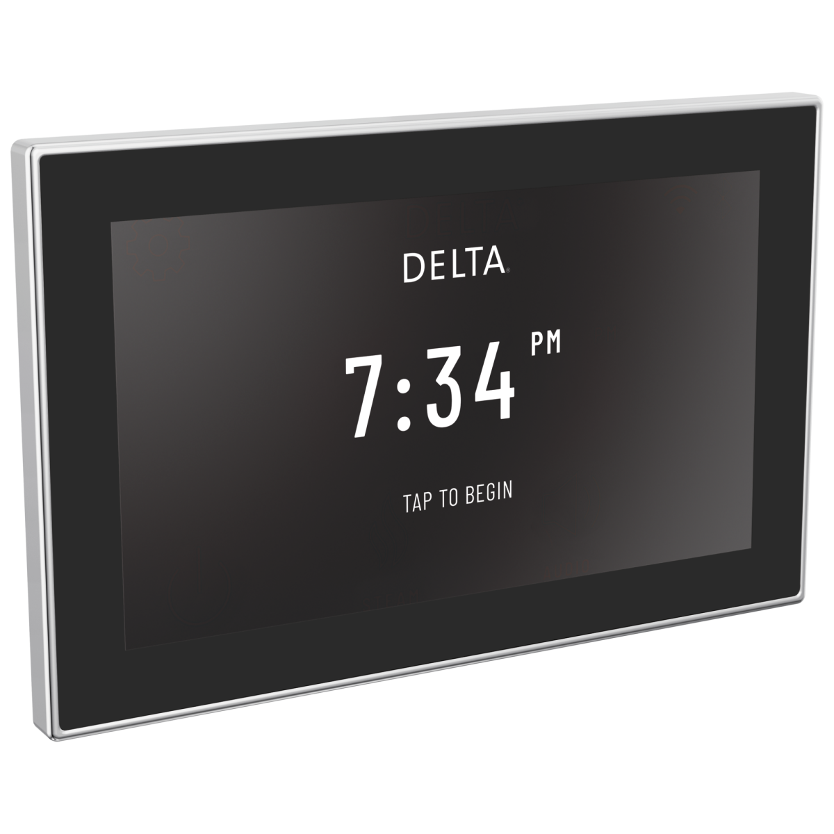 DELTA Universal Showering Components Digital Interface — Lumicoat® Chrome