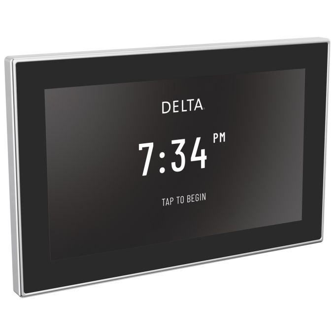 DELTA Universal Showering Components Digital Interface — Lumicoat® Chrome