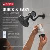 DELTA Clarifi Premium Shower Filter Attachment — Matte Black