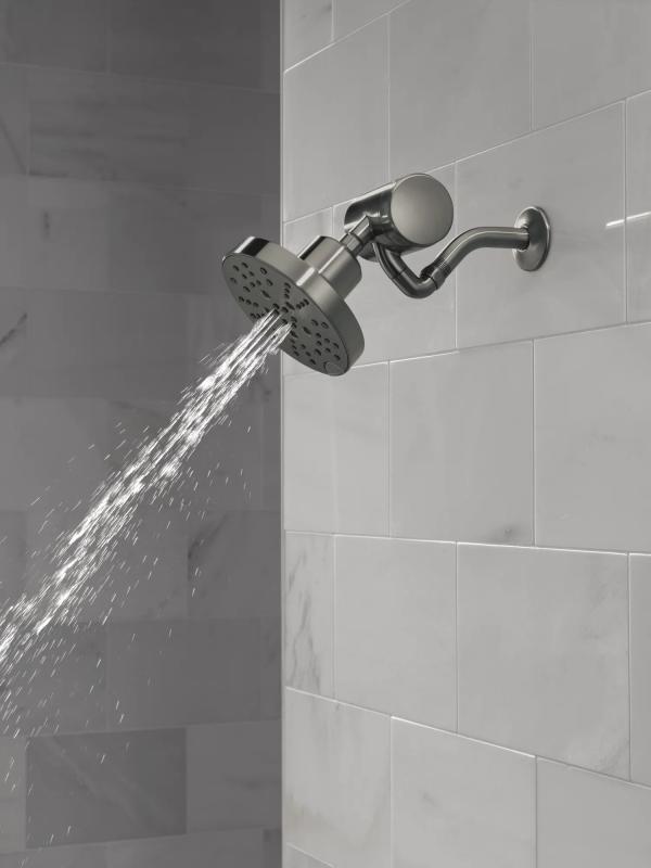 DELTA Clarifi Premium Shower Filter Attachment — Black Stainless