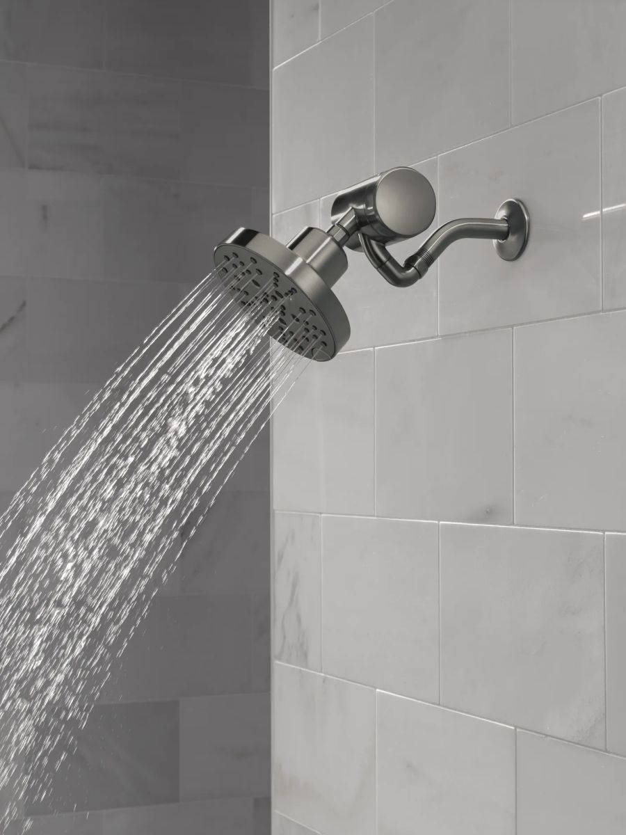 DELTA Clarifi Premium Shower Filter Attachment — Black Stainless