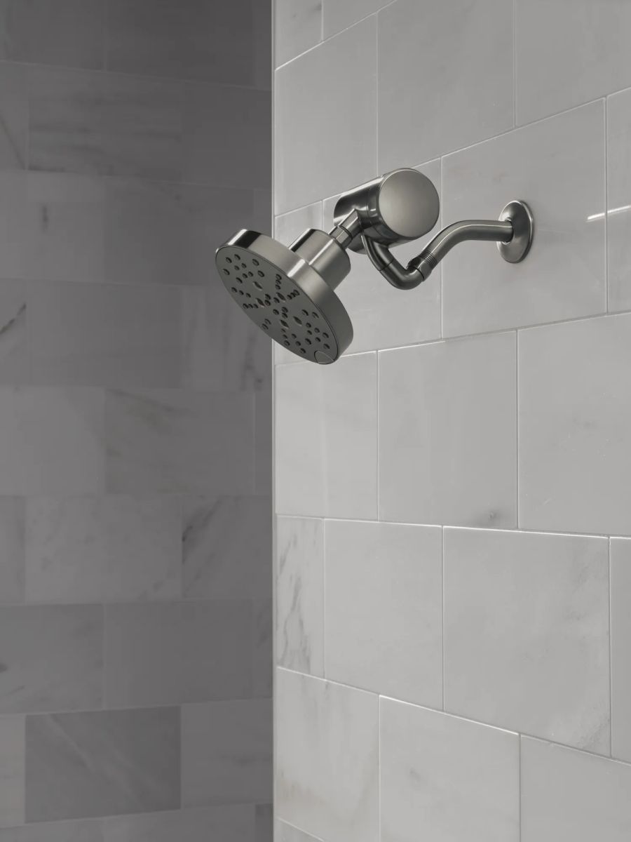 DELTA Clarifi Premium Shower Filter Attachment — Black Stainless