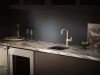 BRIZO Kintsu Bar Faucet with Square Spout - Less Handle — Lumicoat® Polished Nickel