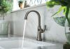 BRIZO Rook Bar Faucet — Luxe Steel