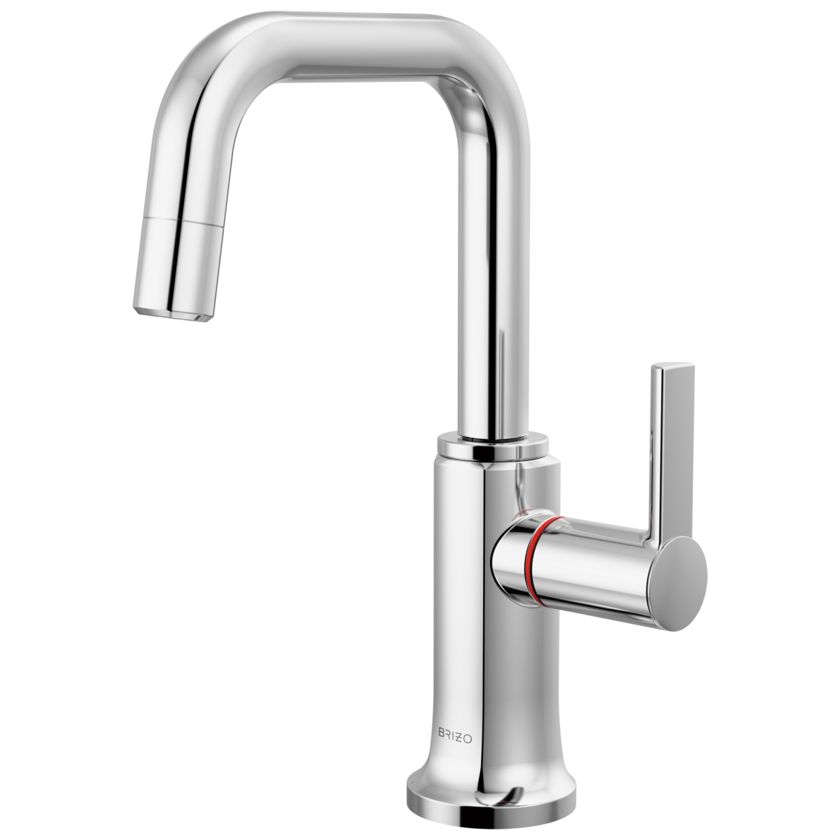 BRIZO Kintsu Instant Hot Faucet with Square Spout — Lumicoat® Chrome