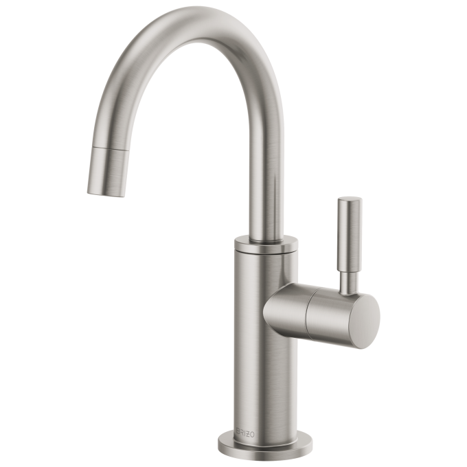 BRIZO Odin Beverage Faucet with Arc Spout — Stainless