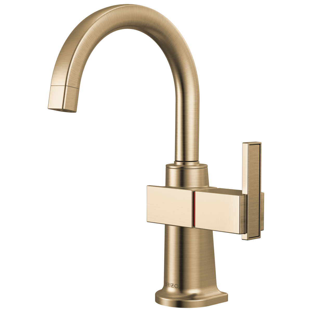 BRIZO Frank Lloyd Wright Instant Hot Faucet with Arc Spout — Luxe Gold
