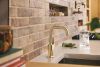 BRIZO Frank Lloyd Wright Beverage Faucet with Square Spout — Luxe Gold