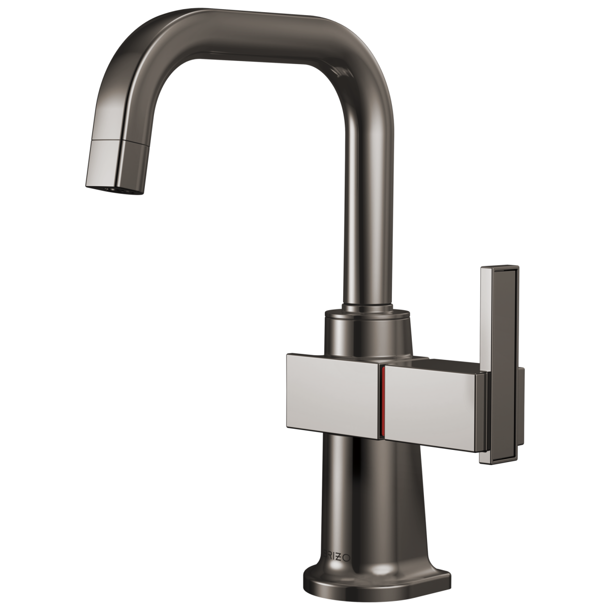 BRIZO Frank Lloyd Wright Instant Hot Faucet with Square Spout — Brilliance Black Onyx