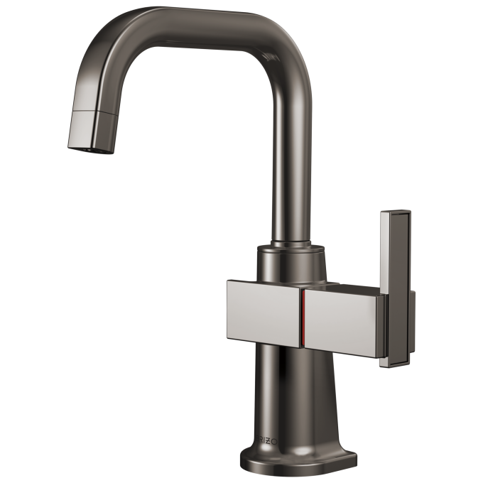 BRIZO Frank Lloyd Wright Instant Hot Faucet with Square Spout — Brilliance Black Onyx