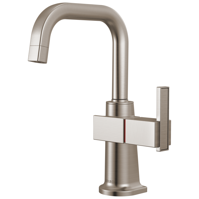 BRIZO Frank Lloyd Wright Instant Hot Faucet with Square Spout — Stainless