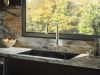 BRIZO Kintsu Widespread Pull-Down Faucet with Square Spout - Less Handles — Lumicoat® Polished Nickel