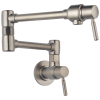 BRIZO European Wall Mount Pot Filler Faucet — Stainless