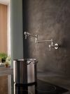 BRIZO European Wall Mount Pot Filler Faucet — Stainless