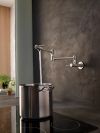 BRIZO European Wall Mount Pot Filler Faucet — Stainless