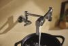 BRIZO Frank Lloyd Wright Wall Mount Pot Filler — Brilliance Black Onyx
