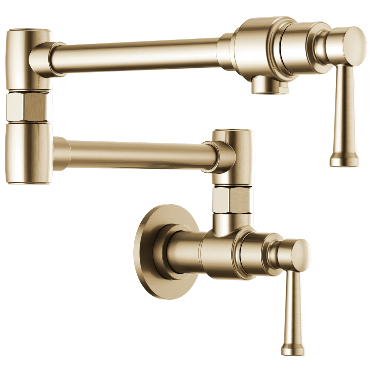 BRIZO Artesso Wall Mount Pot Filler — Luxe Gold