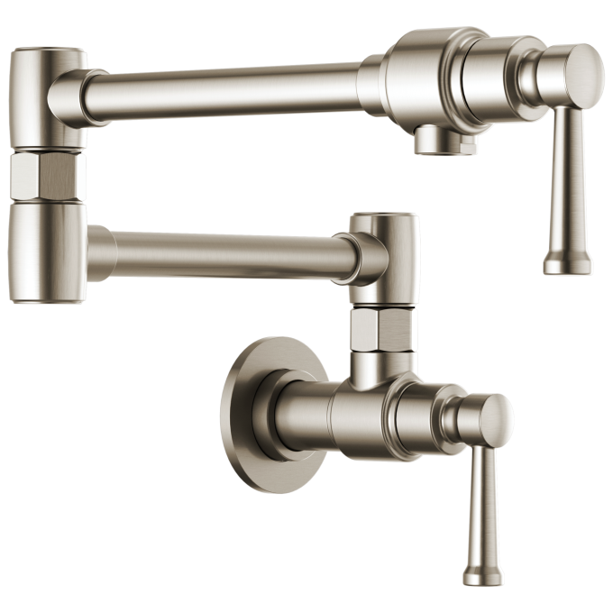 BRIZO Artesso Wall Mount Pot Filler — Stainless