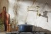 BRIZO Tulham Wall Mount Pot Filler — Polished Nickel