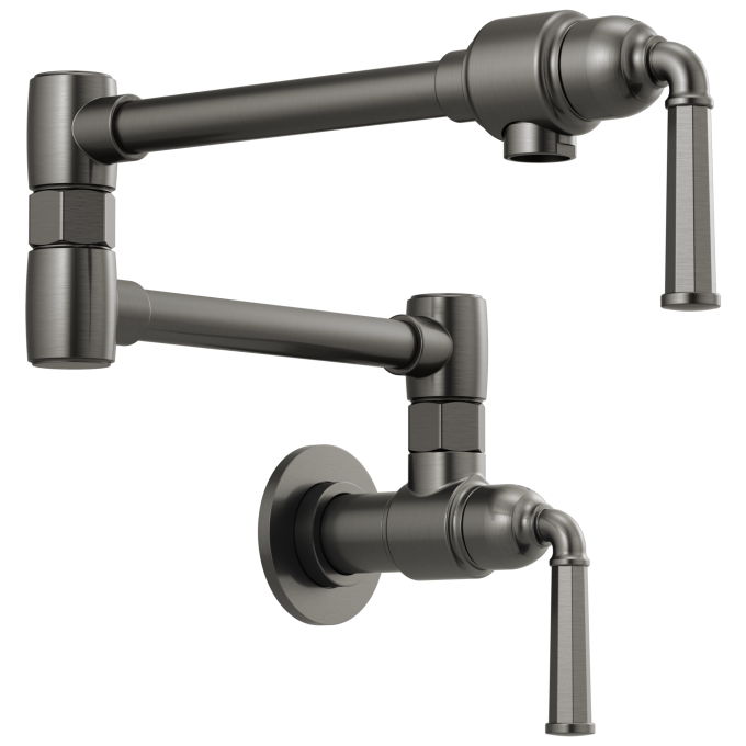 BRIZO Rook Wall Mount Pot Filler — Luxe Steel